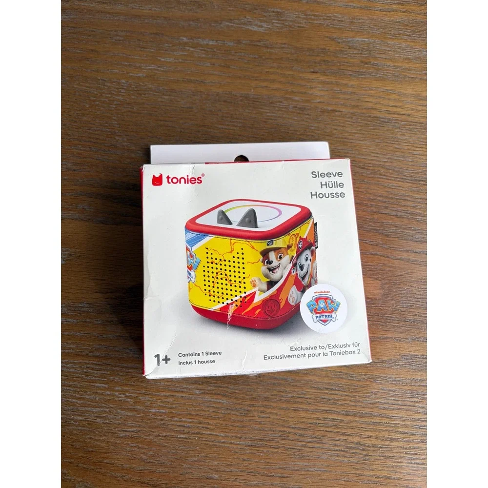 Tonies Paw Patrol Sleeve for Toniebox 2 Marshall Chase Red Yellow 11003069 NEW